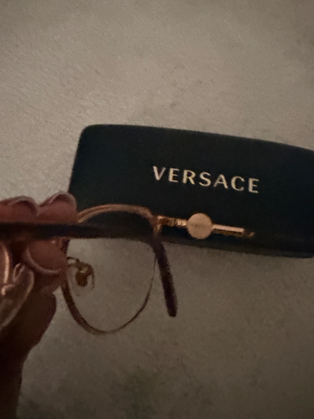 Authentic Versace Eyeglasses with Case - photo 4