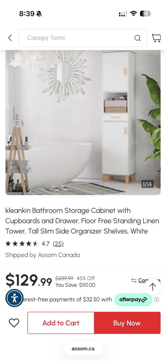 Storage Cabinet with Adjustable Shelves - photo 2