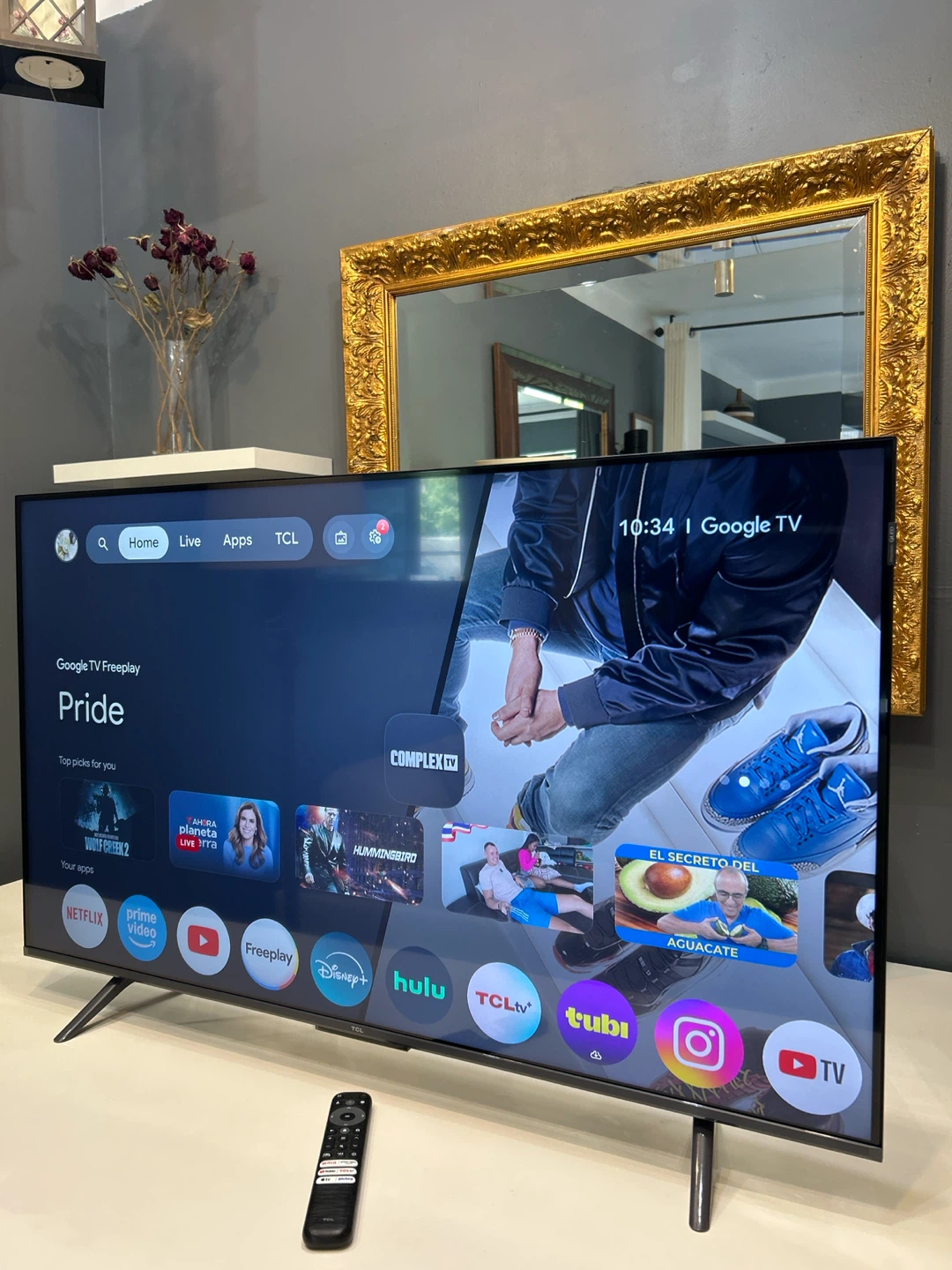 TCL 43” Smart TV 4K Google Tv, Model 2024 - photo 4