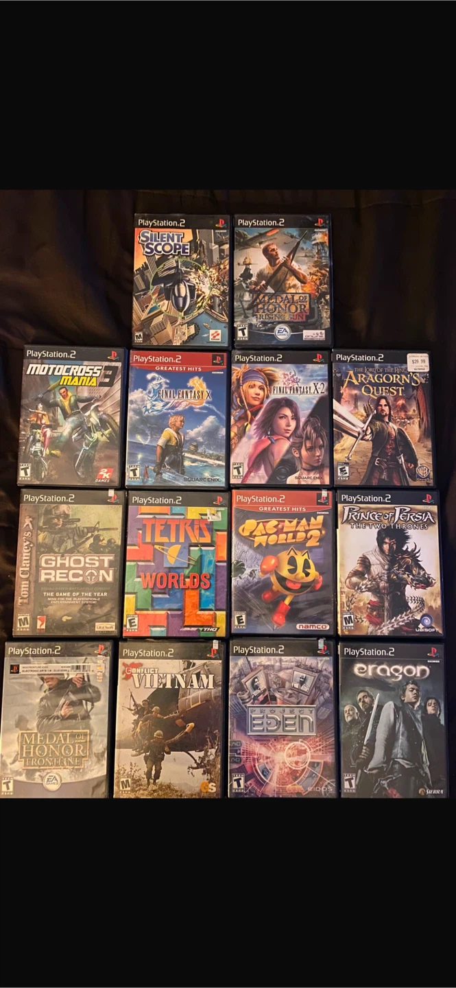 PlayStation 2 Video Games Collection
