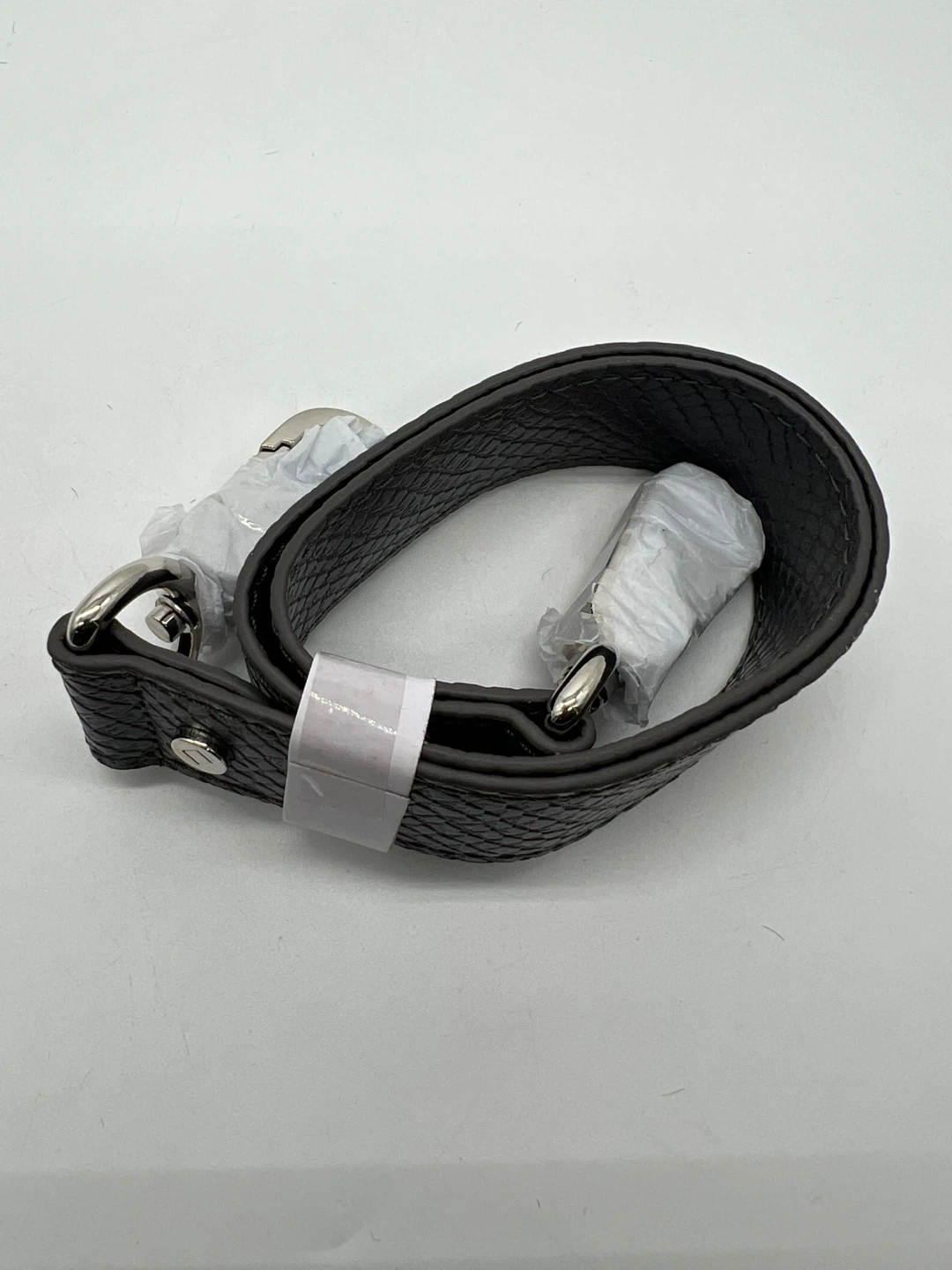 Jewell Gray Purple Faux Leather Bag Strap - photo 4