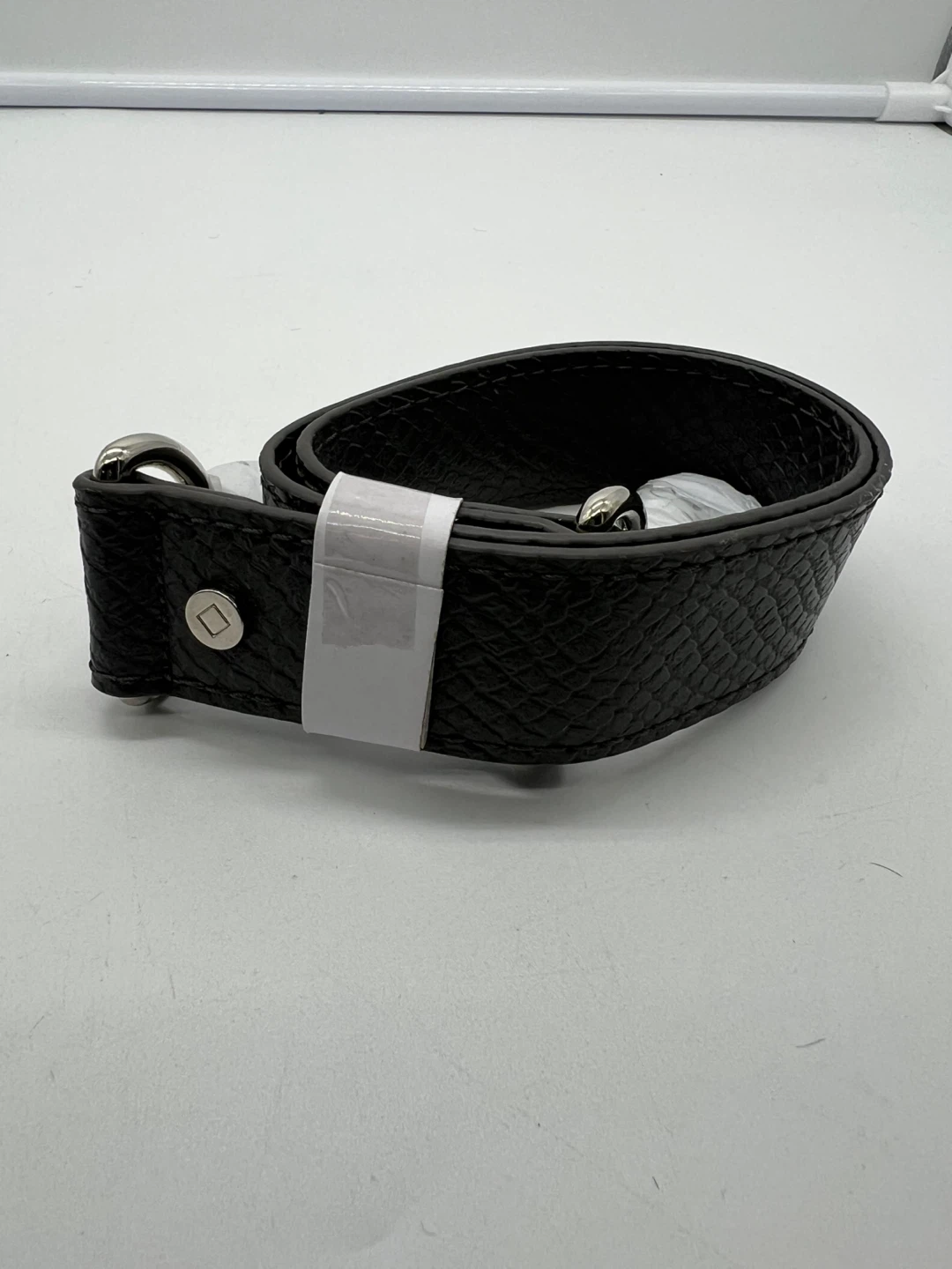 Jewell Gray Purple Faux Leather Bag Strap - photo 5