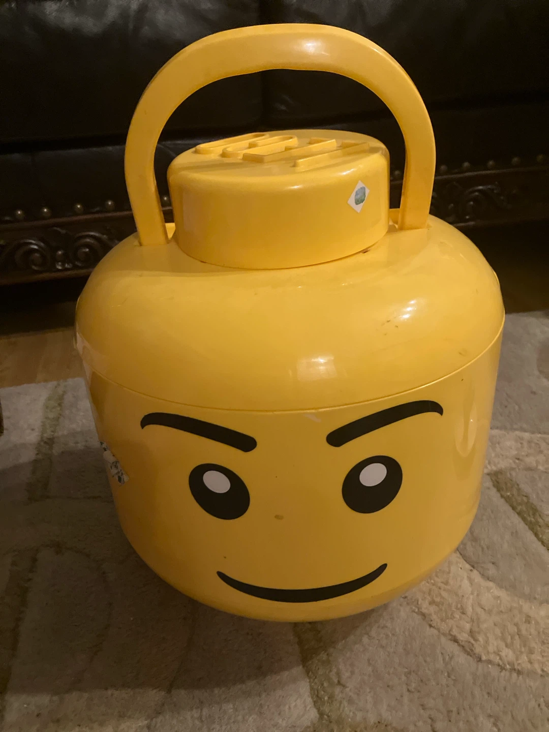 LEGO Head Storage Bin