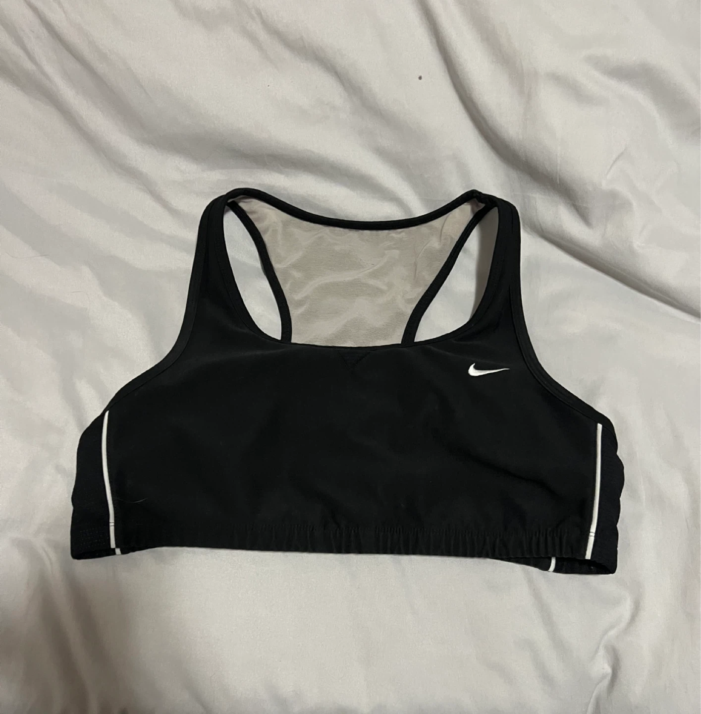 Black Sports Bra Top