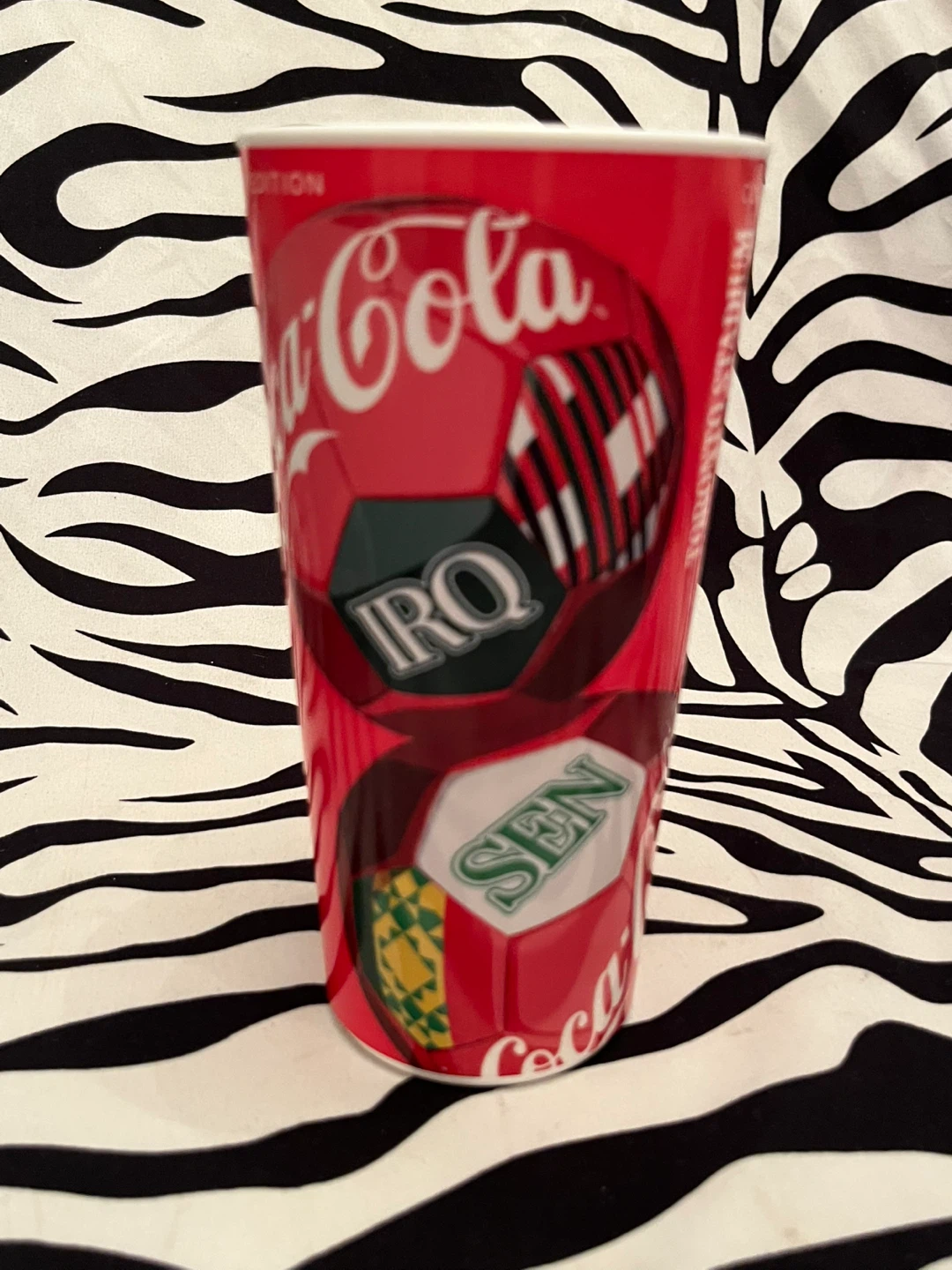 ⚽️ 2026 FIFA World Cup Coca-Cola Collector's SEN vs IRQ Cup