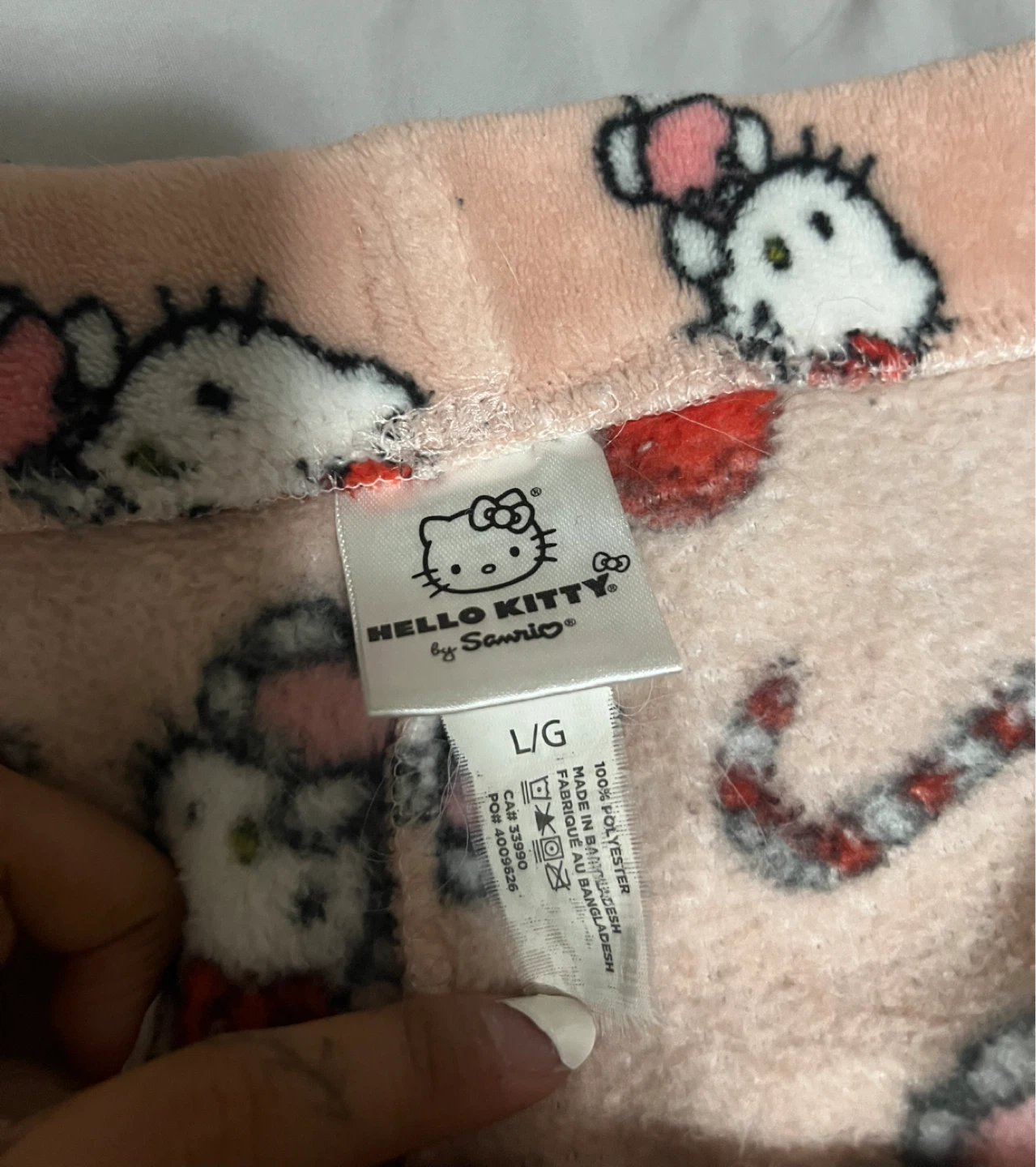 Hello Kitty Plush PJ Pants - photo 3