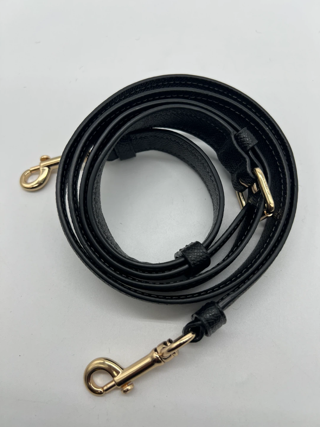 Coach Black Leather Replacement Bag Strap