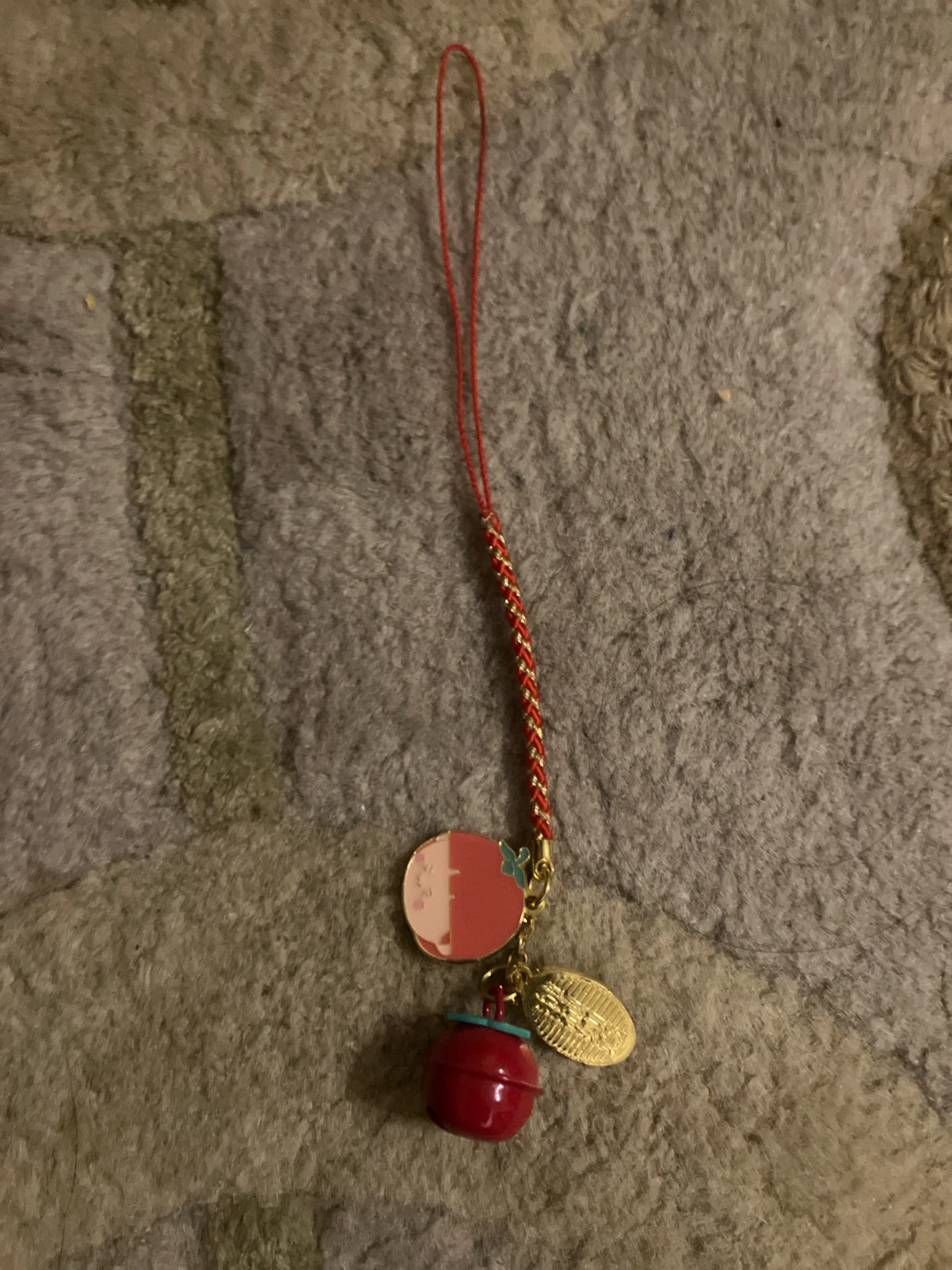 Tomato Keychain Charm