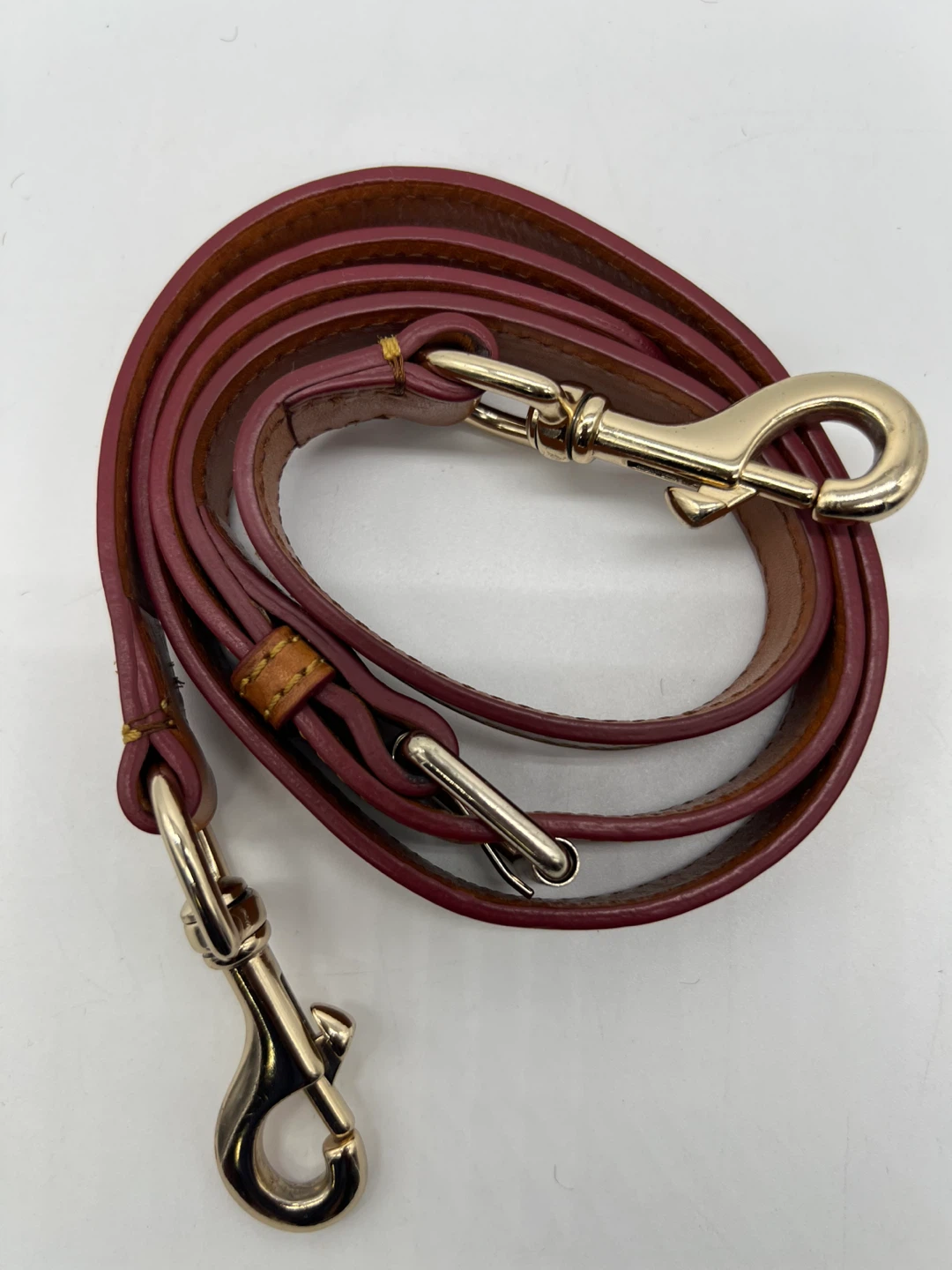 Dooney & Bourke Cognac Brown Leather Replacement Bag Strap - photo 2
