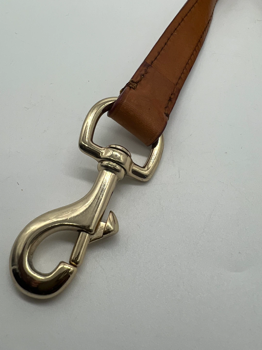 Dooney & Bourke Cognac Brown Leather Replacement Bag Strap - photo 5