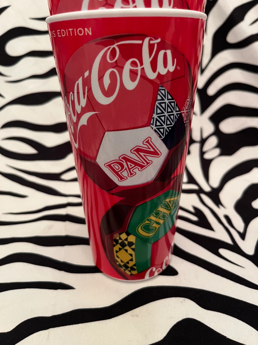 ⚽️ 2026 FIFA World Cup Coca-Cola Collector's PAN vs GHA Cup