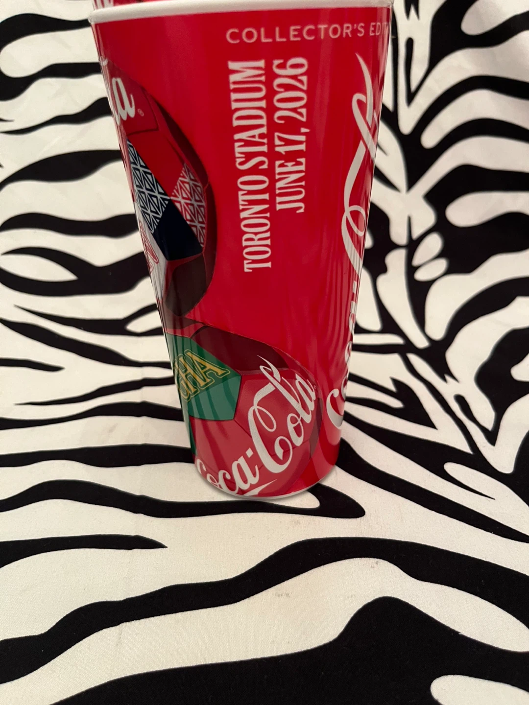 ⚽️ 2026 FIFA World Cup Coca-Cola Collector's PAN vs GHA Cup - photo 2