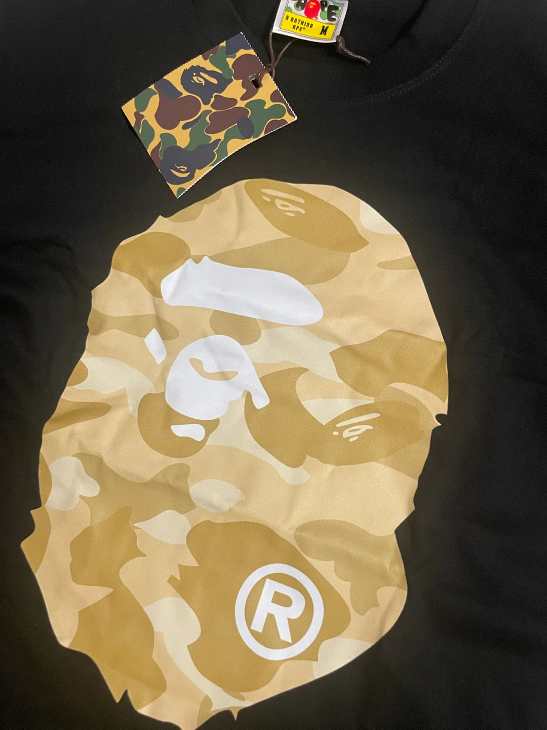 BAPE Shirt - Black and Gold (Medium) - photo 2