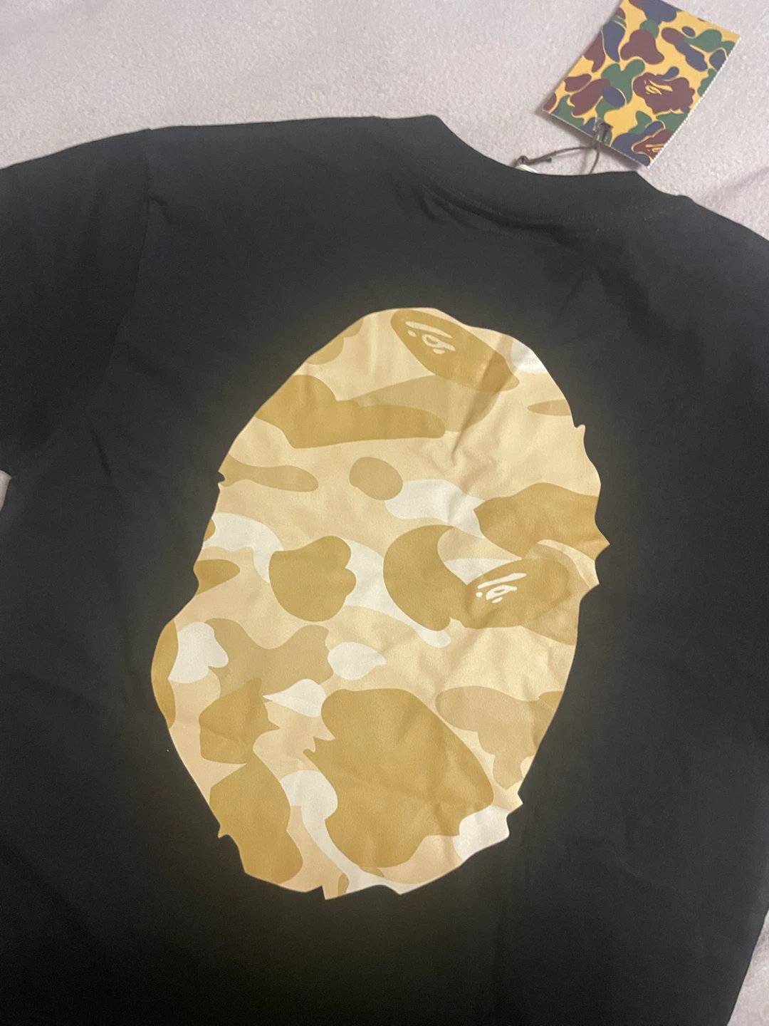 BAPE Shirt - Black and Gold (Medium) - photo 3