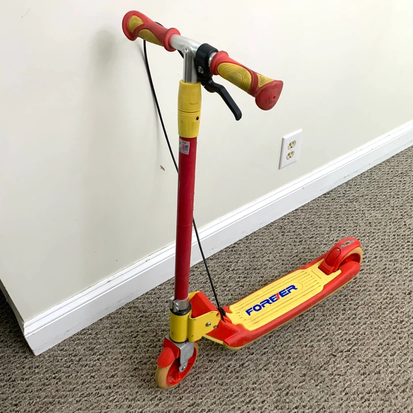 Kids Scooter Folding Adjustable Height Handlebar Outdoor Toy