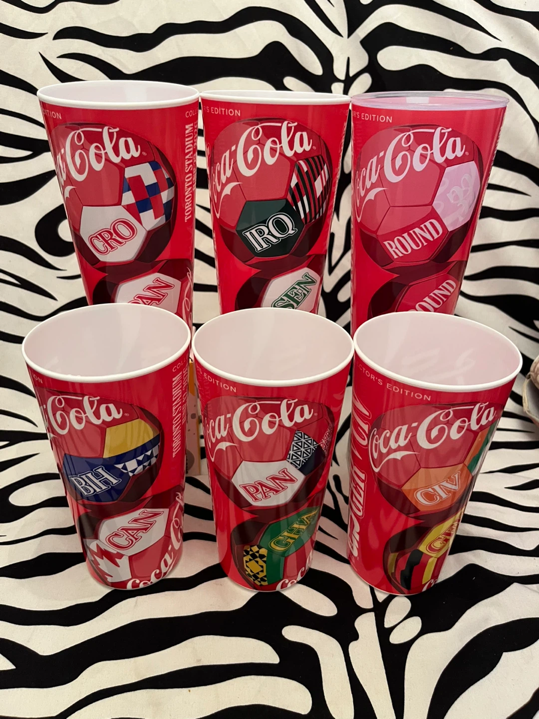 ⚽️ All 6 2026 FIFA Toronto World Cup Coca-Cola Collector's Cup