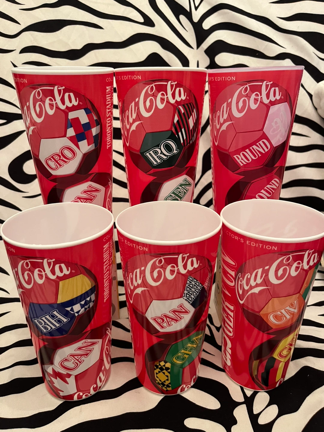 ⚽️ All 6 2026 FIFA Toronto World Cup Coca-Cola Collector's Cup - photo 4