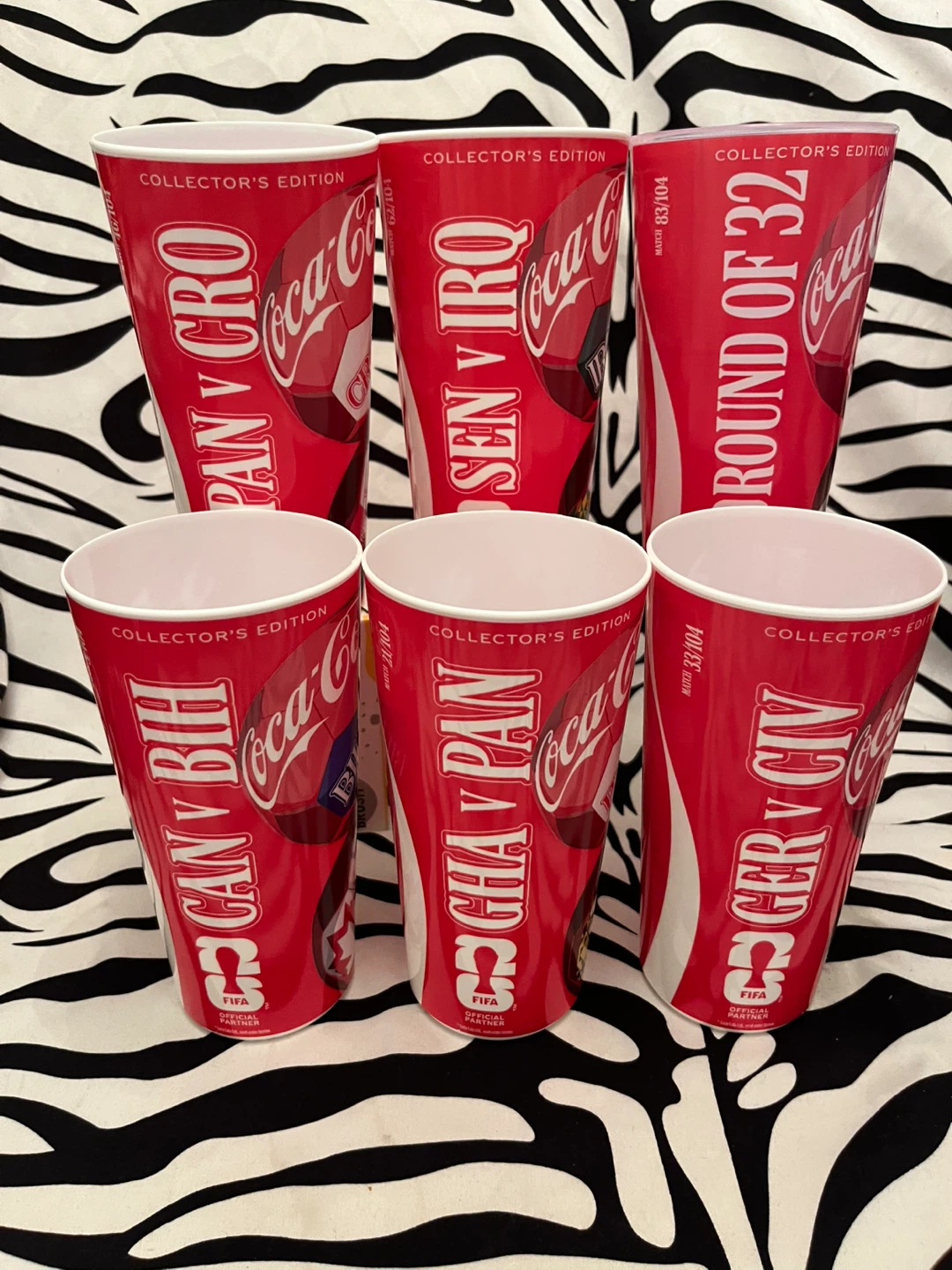 ⚽️ All 6 2026 FIFA Toronto World Cup Coca-Cola Collector's Cup - photo 5