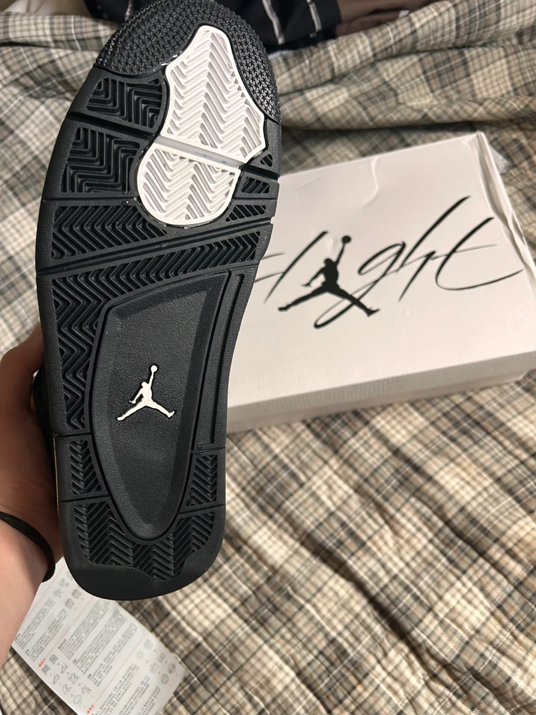 Jordan 4 white thunders size 13 Sneakers - photo 2