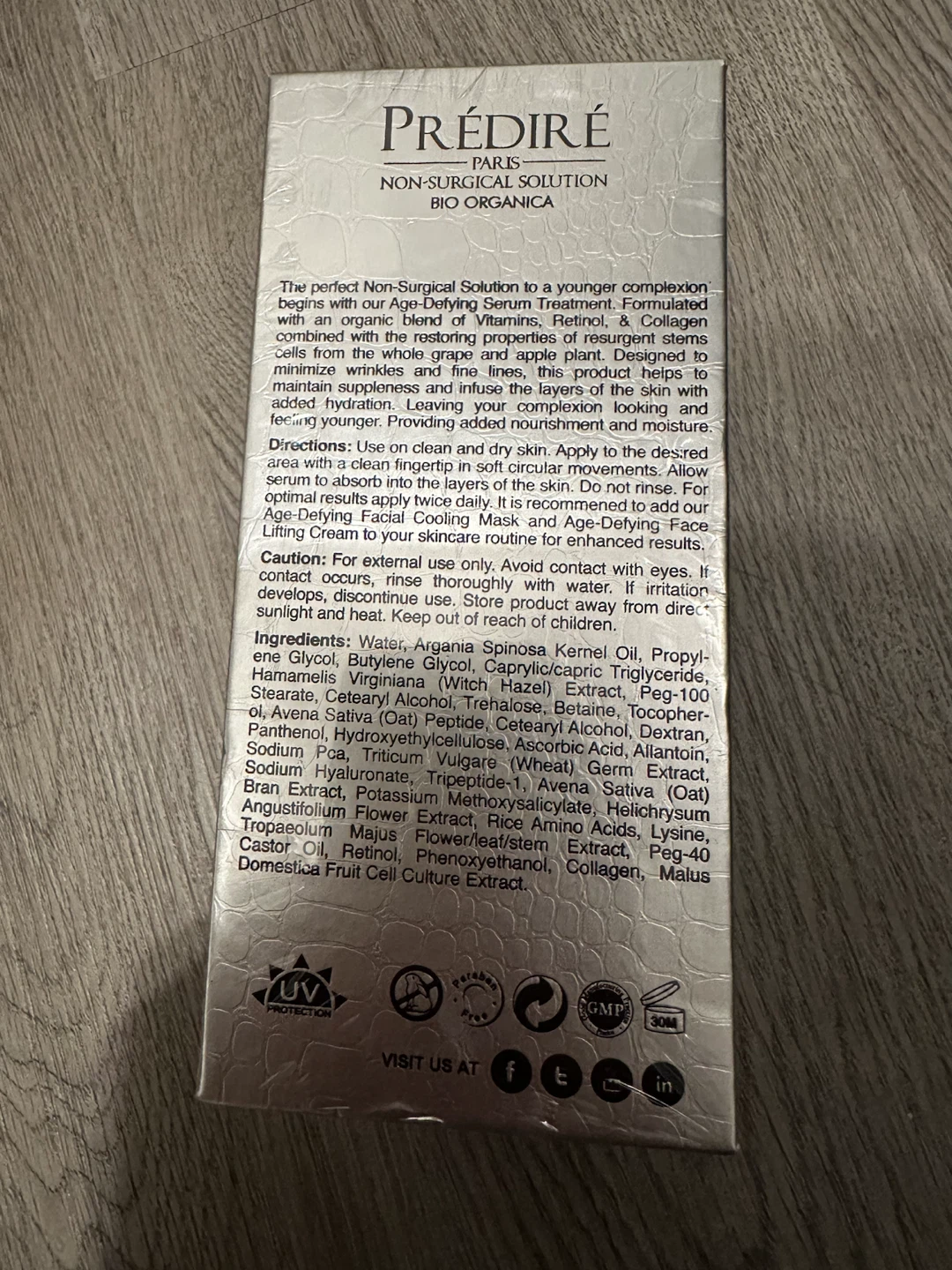 Prédiré Paris Age-Defying Serum 40mL – Apple & Grape Stem Cell - photo 5