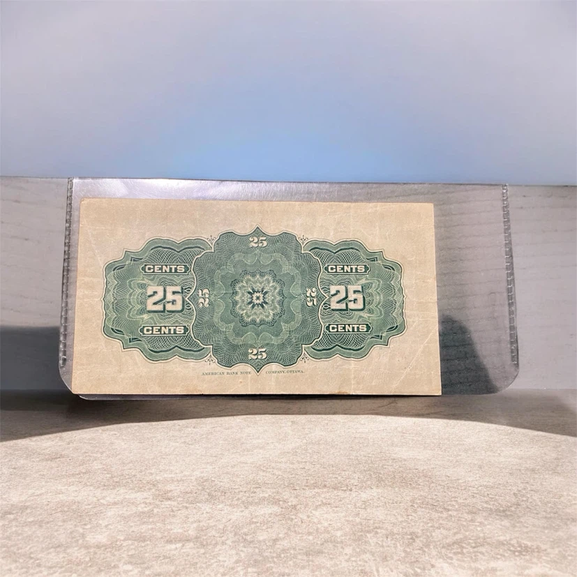 🇨🇦 RARE 1900 CANADIAN 25-CENT “SHINPLASTER” — $80 🏦✨ - photo 2