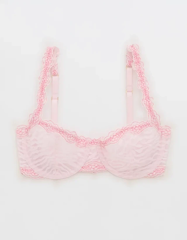 Aerie Pink Lace Bra - photo 2