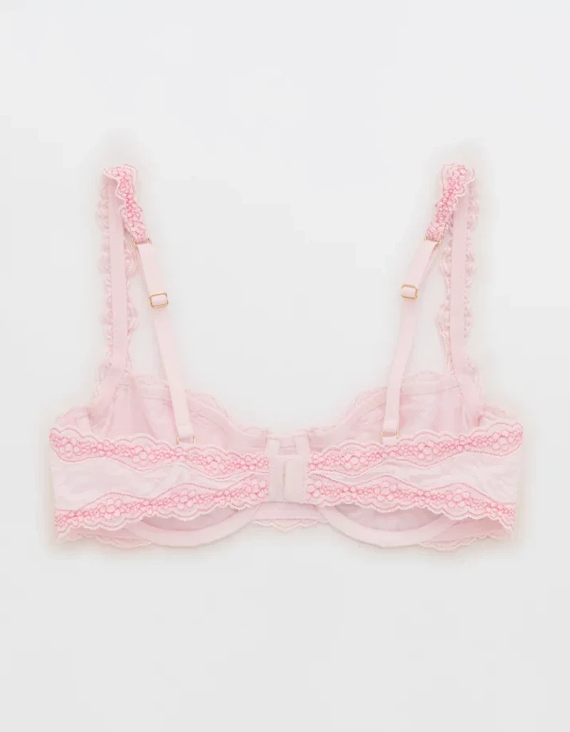Aerie Pink Lace Bra - photo 3