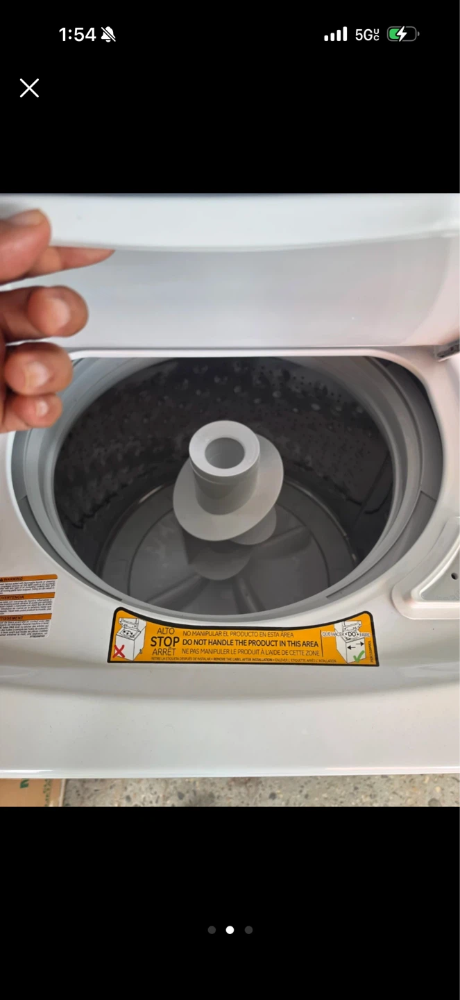GE Appliances Stackable Washer and Dryer Combo - photo 3