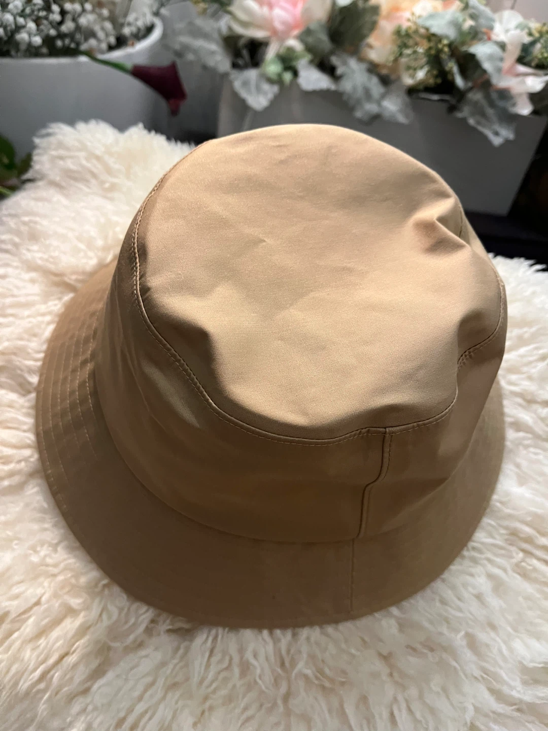 Tan / Beige Water-Resistant Bucket Hat – Unisex (