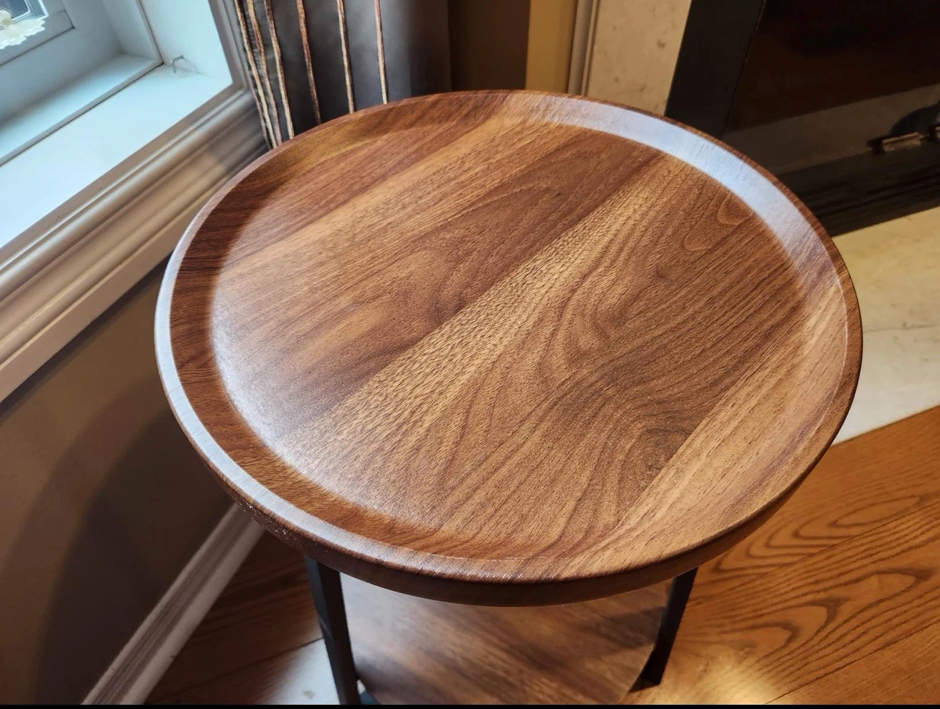 2-Tier Round Side Table - photo 2