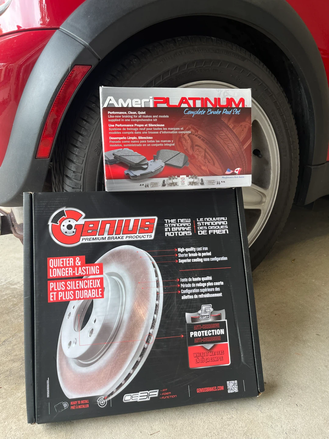 Akebono EURO Ultra-Premium Disc Brake Pads