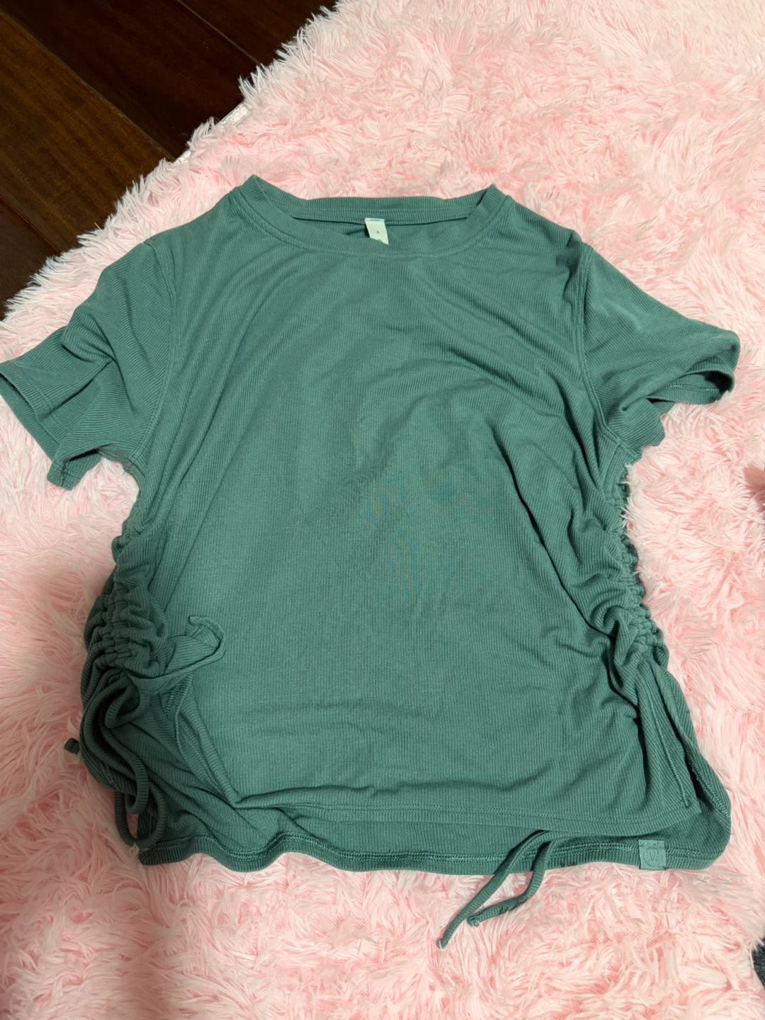 Lululemon Ruched Ribbed T-Shirt