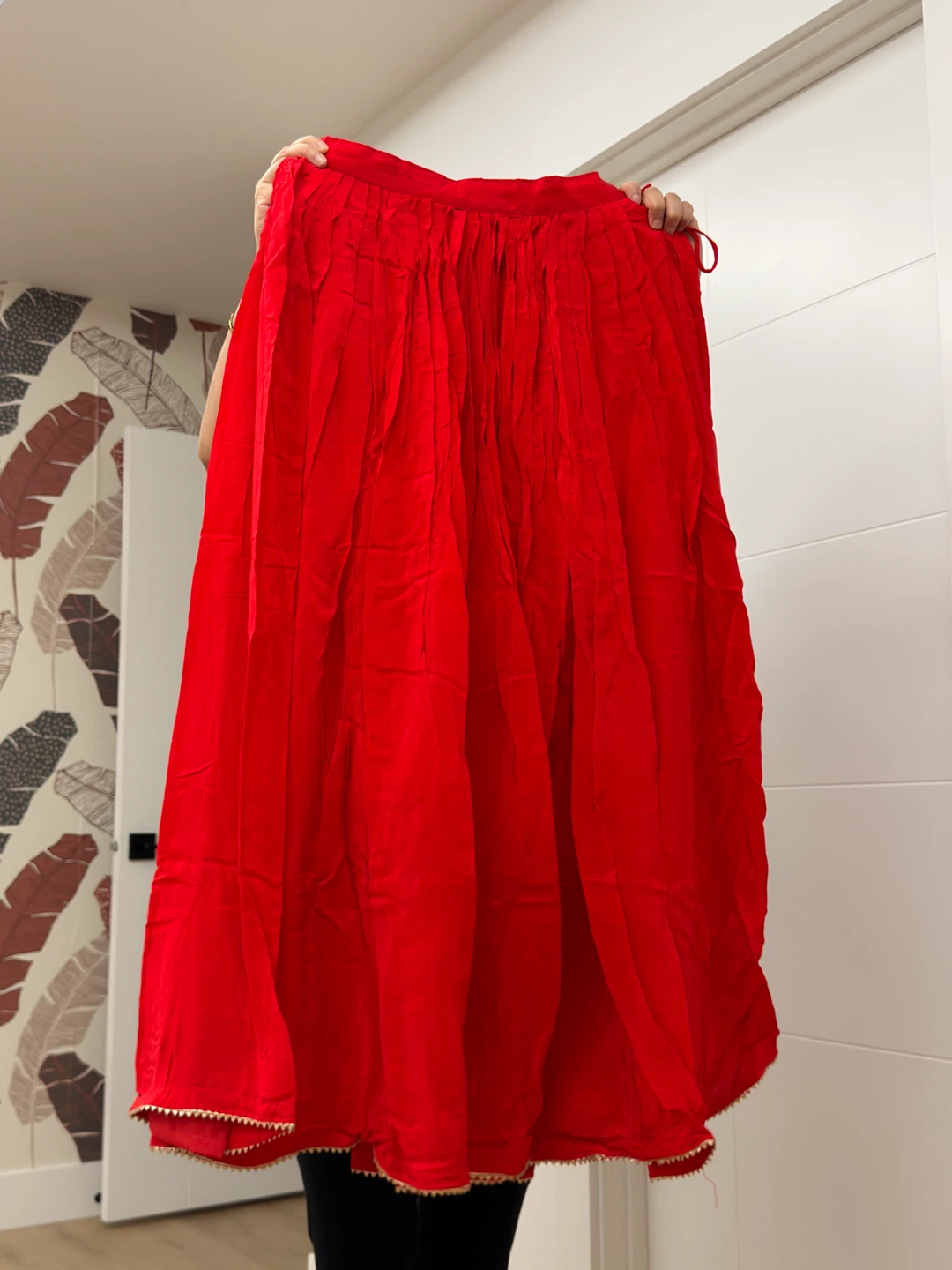 Red Skirt shirt with duppatta - photo 3