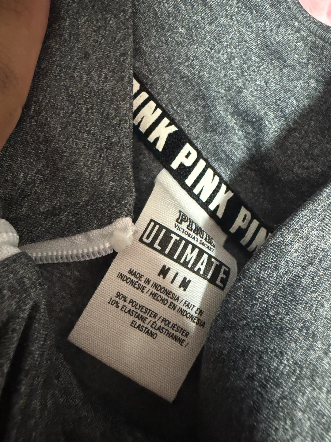Pink Victoria's Secret Ultimate 1/4 Zip Pullover - photo 2