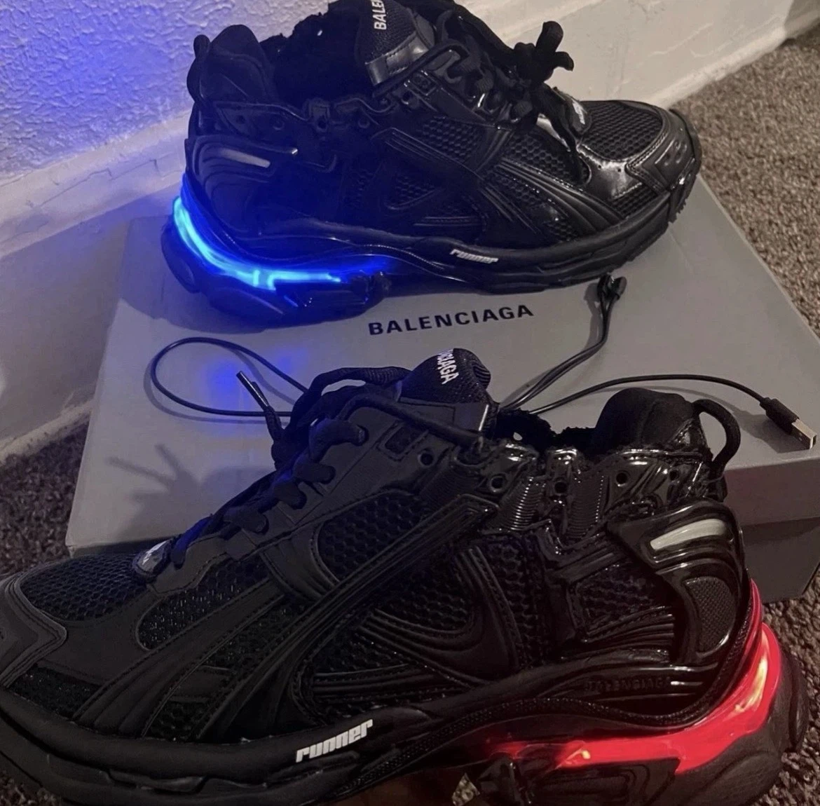 Balenciaga runners led (All Sizes available) - photo 2