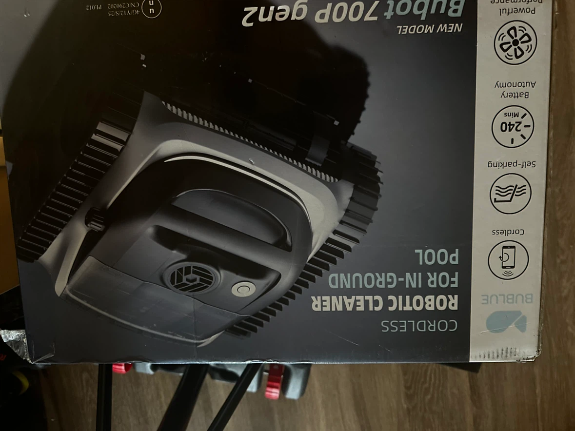 BUBLUBOT 700 Gen2 Robotic Pool Cleaner - Deep Gray