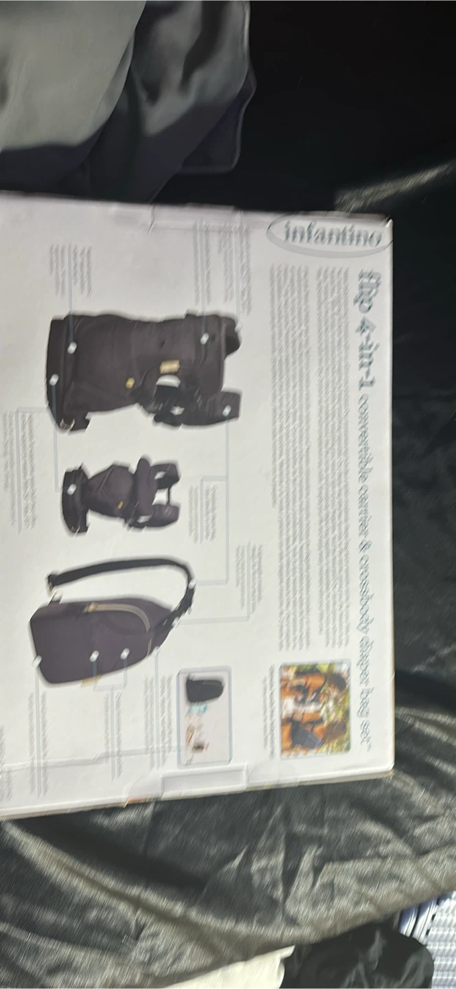 Infantino Flip 4-in-1 Convertible Carrier & Diaper Bag Set - photo 2
