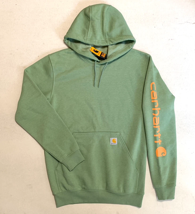 Carhartt Mens/Boys Fleece Hoodie X-Small, Small Loose Fit NEW
