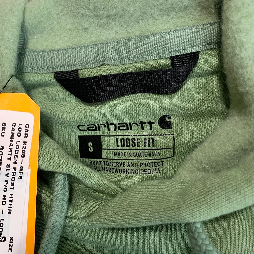 Carhartt Mens/Boys Fleece Hoodie X-Small, Small Loose Fit NEW - photo 2