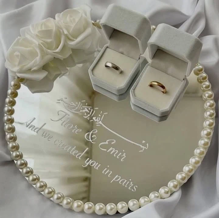 Custom MIRROR ring tray CHEAP - photo 2