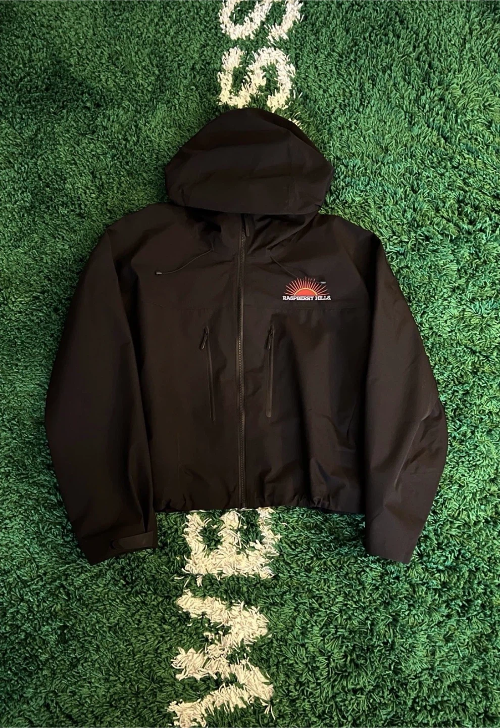 Raspberry Hills windbreaker