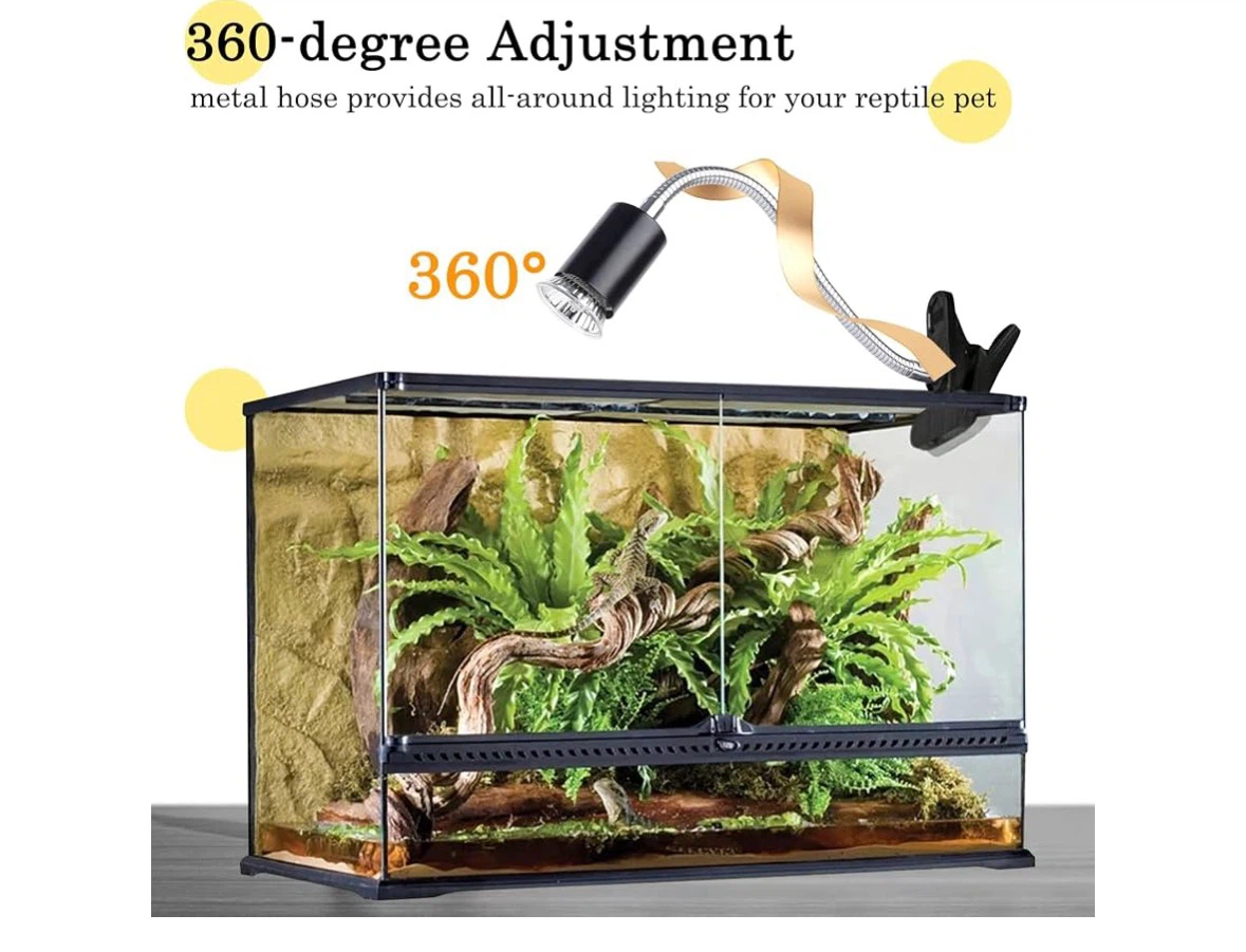 Reptile Heat Lamp with Clamp - photo 4