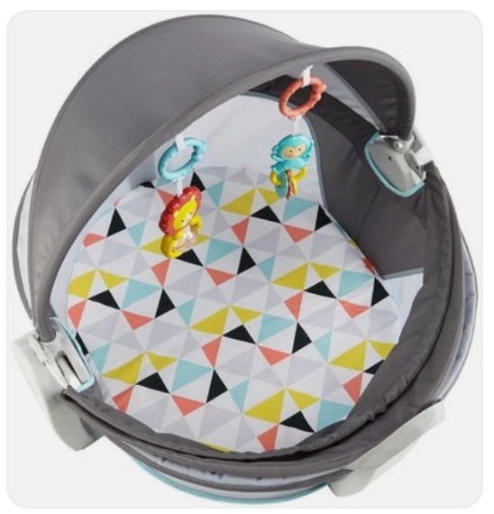 Fisher Price On-the-Go Baby Dome Portable Infant Play Tent - photo 2