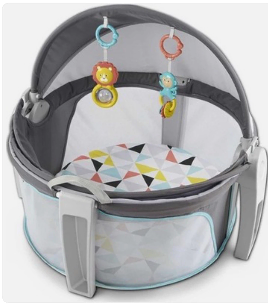 Fisher Price On-the-Go Baby Dome Portable Infant Play Tent - photo 3