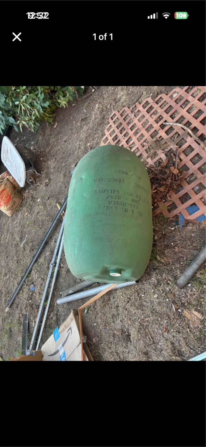 200 Imperial Gallon (900L) Heavy-Duty Poly Storage Tank
