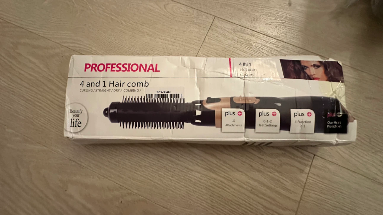 4-in-1 Professional Hair Comb Styler