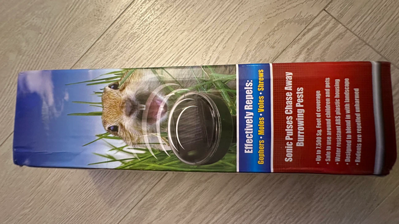 SOL-GUARD Solar Powered Rodent Repeller - 2 units