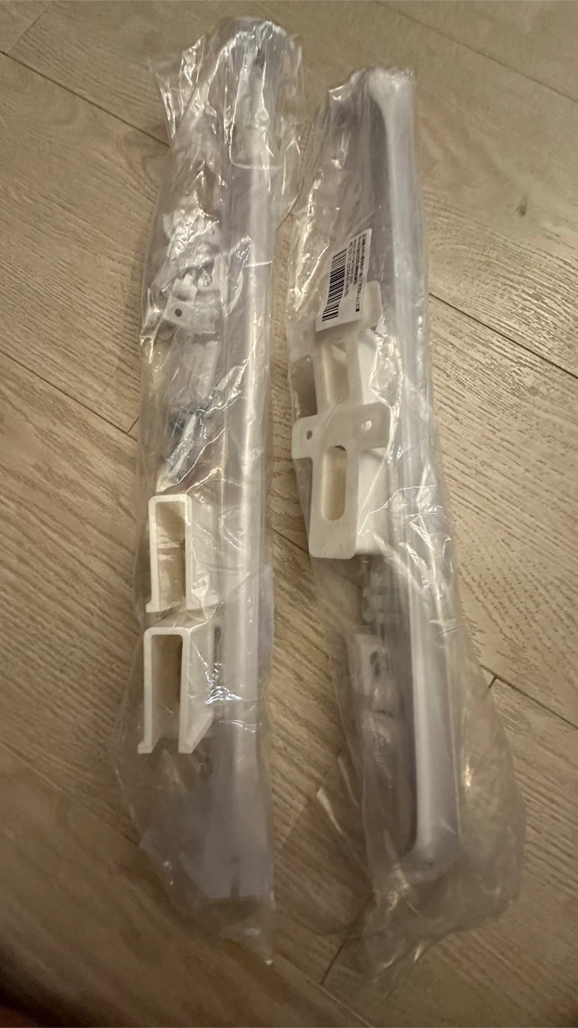 White Shelf Brackets and Hardware Kit - photo 3