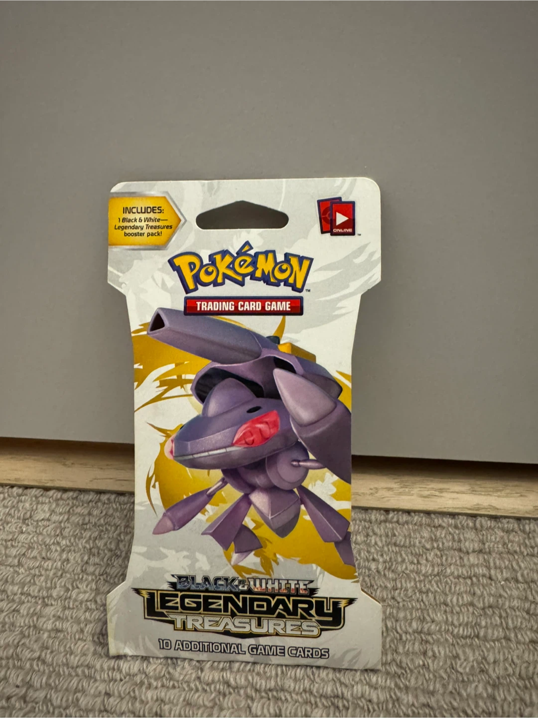 Black and white legendary treasure sleeve booster pack
