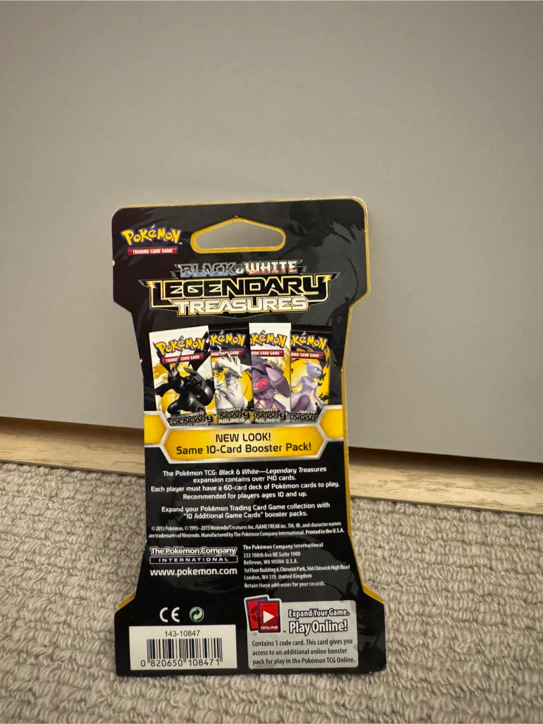 Black and white legendary treasure sleeve booster pack - photo 2